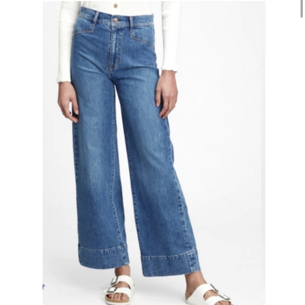 Gap Wide-Leg sky high Jeans